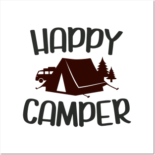 Happy Camper Posters and Art